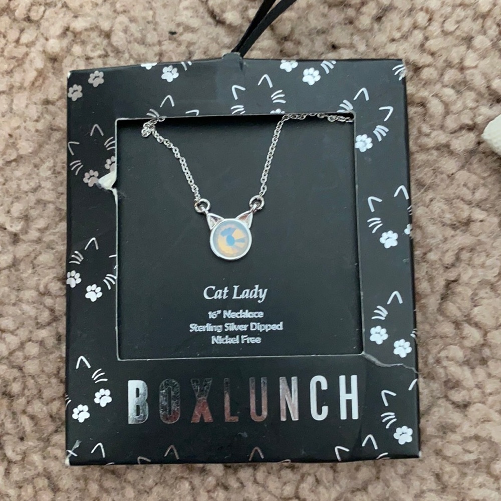 New cat lady necklace